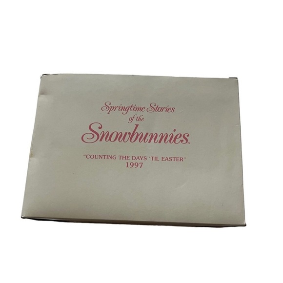 Department 56 Snowbunnies figurine Statue collectible Christmas gift - Picture 10 of 11